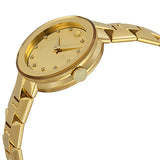  | Movado Sapphire Golden Stainless Steel Champagne Dial Quartz Watch for Women- 0606816 | Watches | Movado | OneHub
