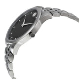  | Movado Museum Silver Stainless Steel Black Dial Quartz Watch for Men - 606878 | Watches | Movado | OneHub