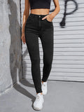 SHEIN High Waist Skinny Jeans