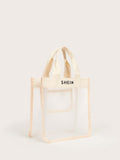  | SHEIN Letter Graphic Mesh Tote Bag | Comb | Shein | OneHub