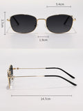  | SHEIN Metal Frame Fashion Glasses | Sunglasses | Shein | OneHub