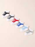 SHEIN 6pairs Baby Shoe Print Socks