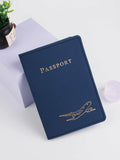  | SHEIN Metallic Airplane & Letter Graphic Passport Case | Card Holder | Shein | OneHub