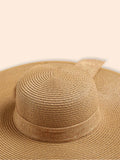  | SHEIN Bow Decor Summer Beach Straw Hat | Cap | Shein | OneHub