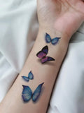 SHEIN 1sheet Butterfly Pattern Tattoo Sticker