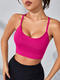  | SHEIN Crisscross Back Sports Bra | Sports Bra | Shein | OneHub