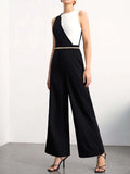  | SHEIN BIZwear Two Tone Wide Leg Jumpsuit Without Belt | Jumpsuit | Shein | OneHub