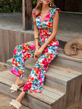  | SHEIN Frenchy Floral Print Top & Wide Leg Pants | Top and Pant Set | Shein | OneHub