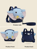  | SHEIN Child Elephant Decor Anti-lost Backpack With Safety Harness | Bags | Shein | OneHub