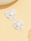  | SHEIN 1 Pair Luxury Elegant Floral Design Drop Earrings For Women | Earrings | Shein | OneHub
