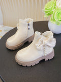 1 Pair Premium Baby Boots: Made Of Super Soft Leather, Like A "Second Skin" Wrapping The Little Feet