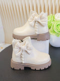 1 Pair Premium Baby Boots: Made Of Super Soft Leather, Like A "Second Skin" Wrapping The Little Feet