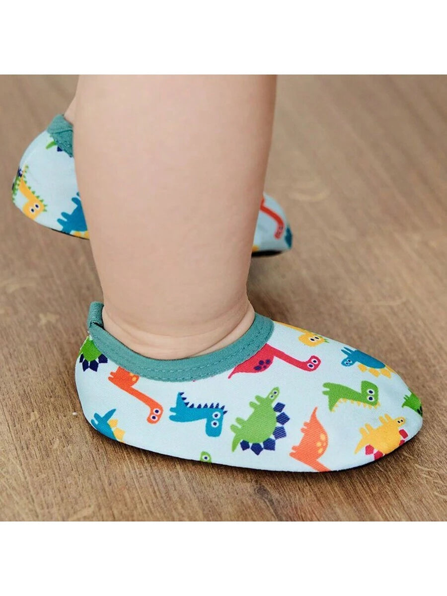  | 1pair Baby Girls' & Boys' Cartoon Pattern Anti-Slip Soft Sole Indoor Slipper Socks | Bags | Shein | OneHub