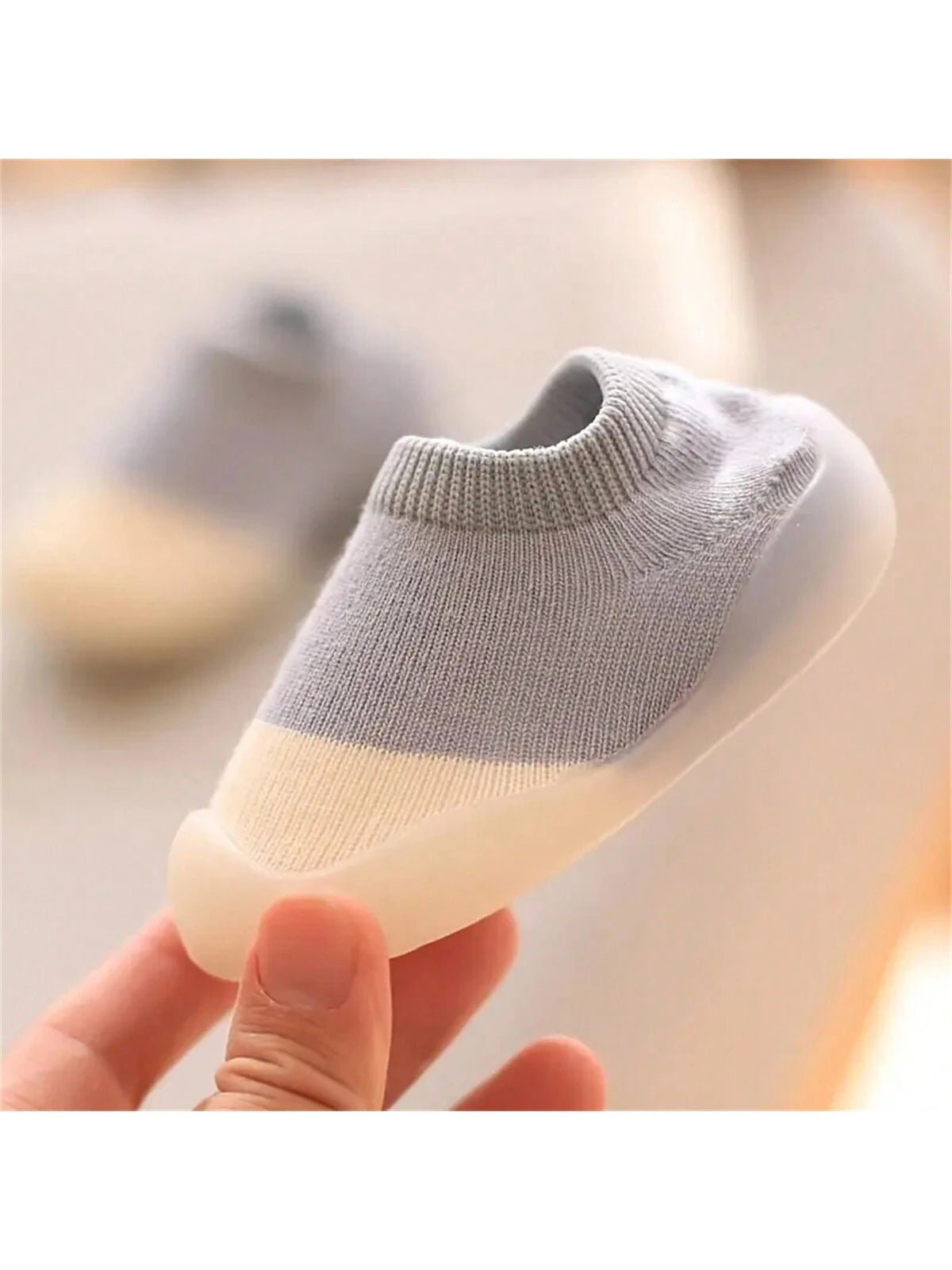  | SHEIN 1pair Infant Toddler Soft-sole Anti-slip Breathable Floor Socks With Shoe Shape Design For Autumn & Winter, Indoor | Bags | Shein | OneHub
