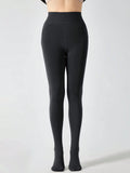  | SHEIN 1pc 280g Thickened Fleece Winter Warm Leggings, Perfect Match For Dresses, Sweaters, Etc. | Tights | Shein | OneHub