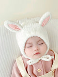  | SHEIN 1pc Baby 1-2y Coral Fleece Ear Protection Winter Warmth Beanie Hat | Hat | Shein | OneHub