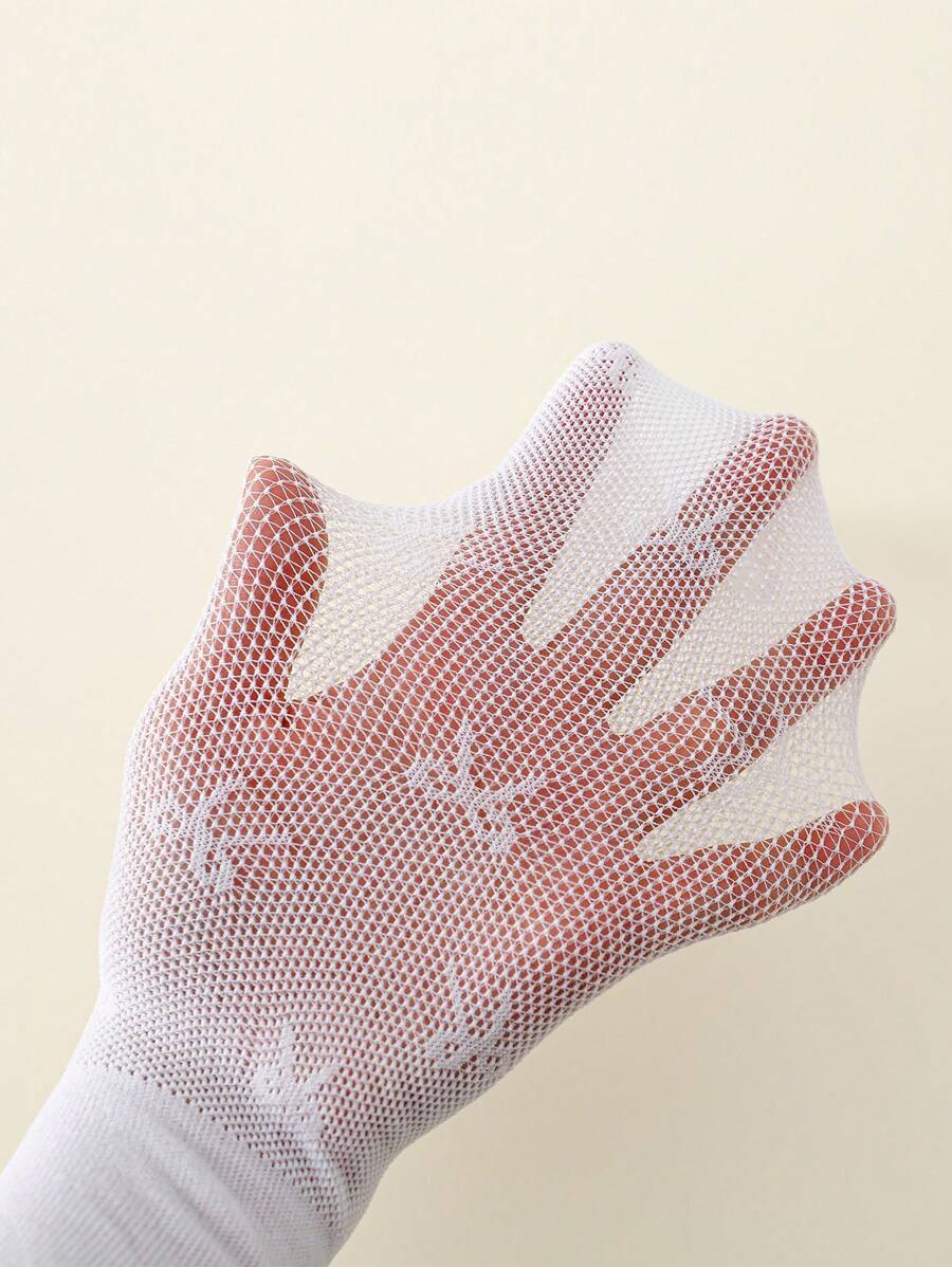  | SHEIN 1pc Baby Girls' White Butterfly Jacquard Fishnet Stocking, Suitable For Summer Daily Wear | Dress | Shein | OneHub