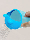 SHEIN 1pc Bear Shaped Baby Shampoo Cup Shower Rinser Bathing Gargle Cup