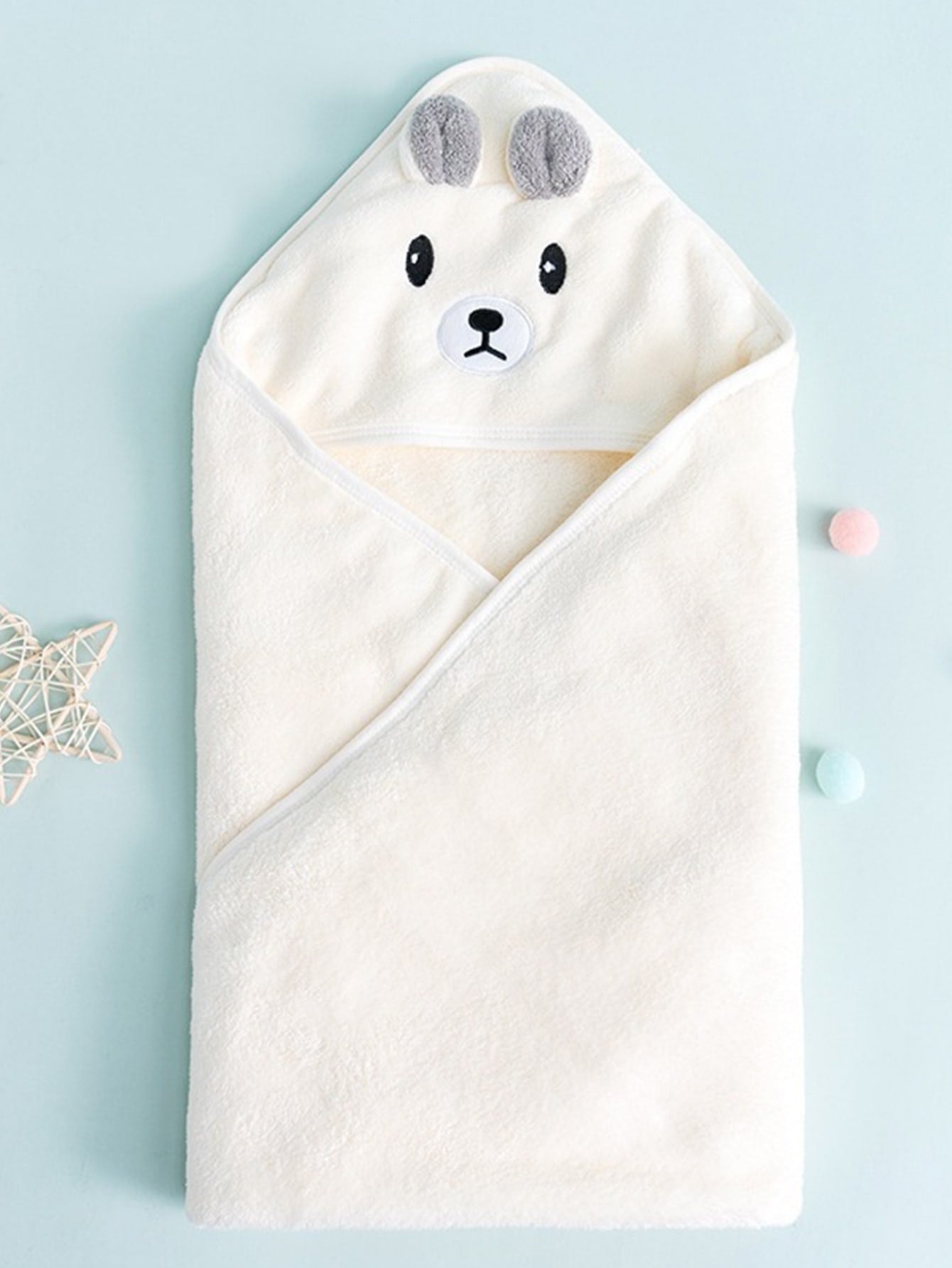  | SHEIN 1pc Beige Coral Fleece Baby Blanket Suitable For Daily Baby Swaddling | Bags | Shein | OneHub