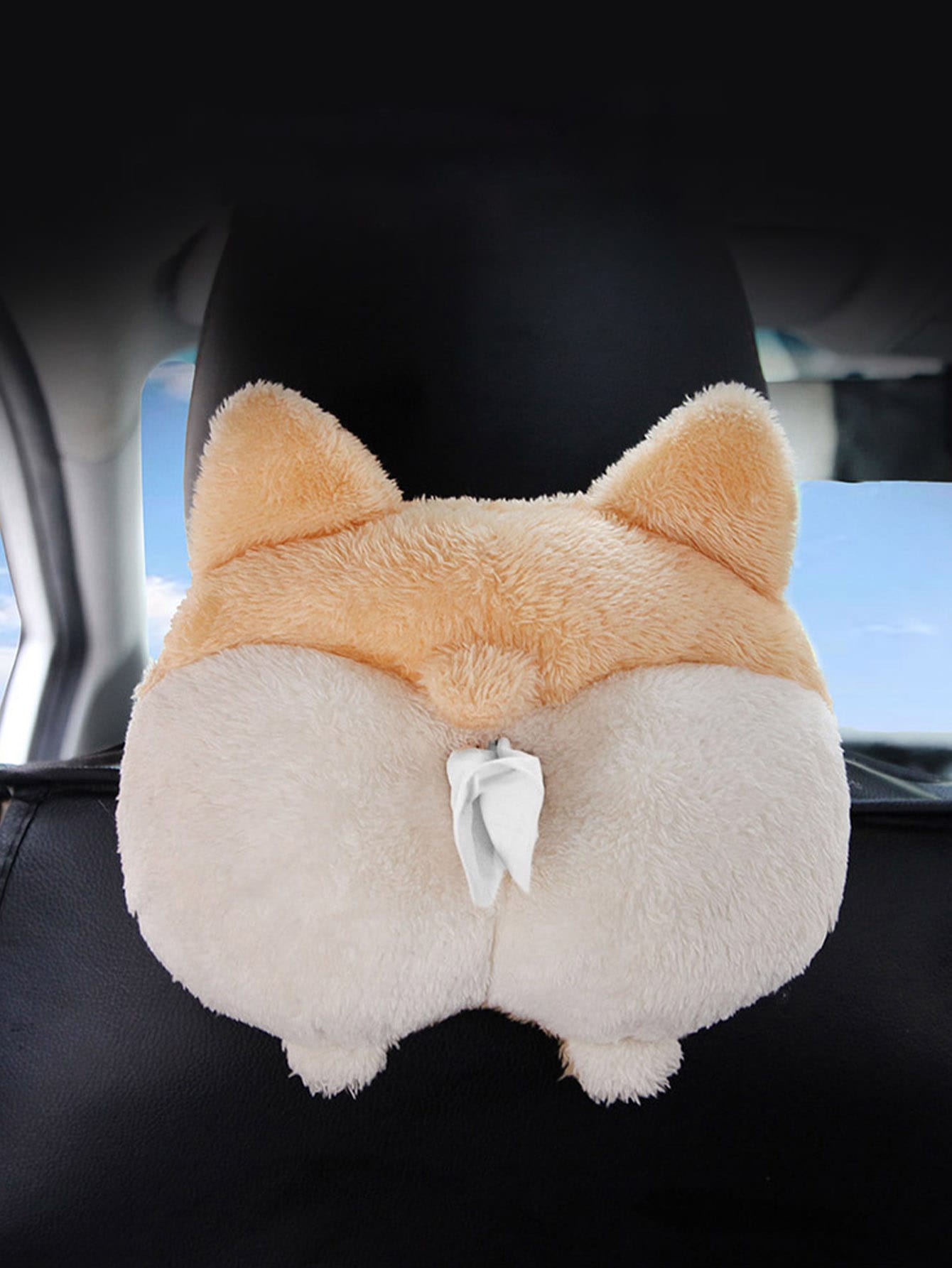  | SHEIN Cartoon Design Fuzzy Car Tissue Storage Box | Storage Box | Shein | OneHub
