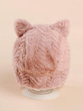  | SHEIN 1pc Cartoon Knitted Ear Protection Thickened Hat For Kids And Babies, Winter | Cap | Shein | OneHub