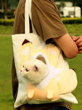  | SHEIN 1pc Cute Animal Shaped Cat Head Out Single Shoulder Bag For Pets Within 5kg | Bag | Shein | OneHub