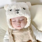  | SHEIN 1pc Cute Bear Shaped Toddler Baby Hat With Earflaps For Daily Winter Outing | Cap | Shein | OneHub