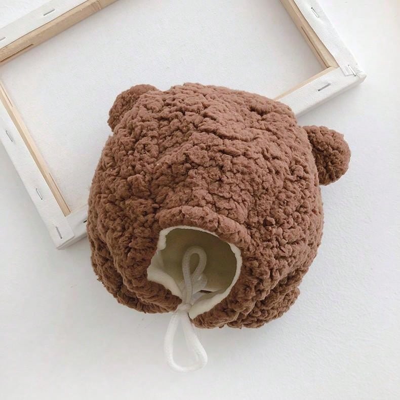  | SHEIN 1pc Cute Bear Shaped Toddler Baby Hat With Earflaps For Daily Winter Outing | Cap | Shein | OneHub