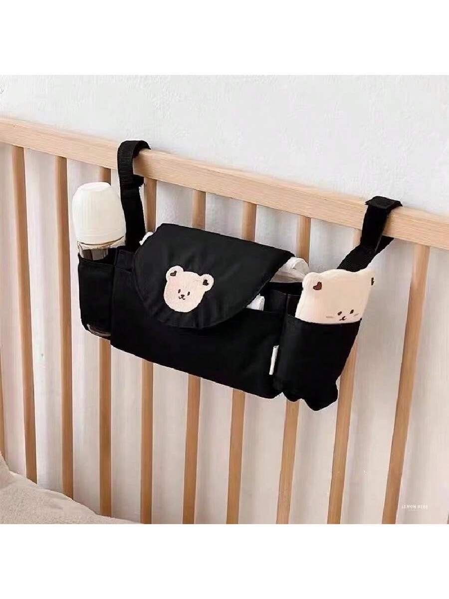  | SHEIN 1pc Cute Cartoon Bear Multipurpose Child Stroller Hanging Storage Bag, Convenient For Daily Use | Bags | Shein | OneHub