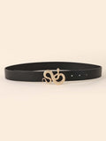  | SHEIN 1pc Fashion Casual Black Snake Design Buckle Women Belt Girdle For Daily Life | Belt | Shein | OneHub