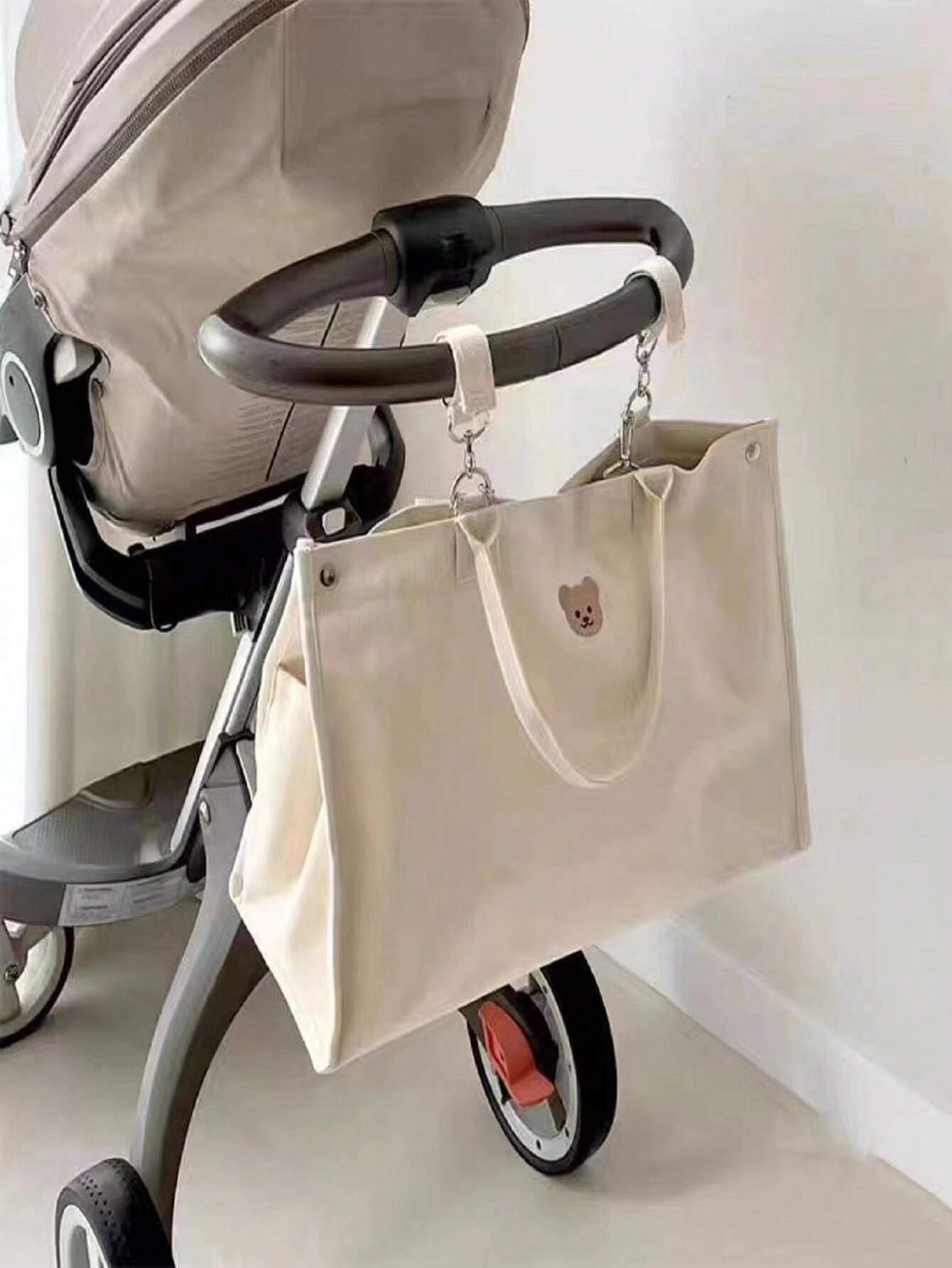  | SHEIN 1pc Fashionable Mommy Bag For Maternal And Infant, Portable And Suitable For Daily Use, Waterproof Shoulder Bag With Ability To Hang On Baby Stroller | Bags | Shein | OneHub