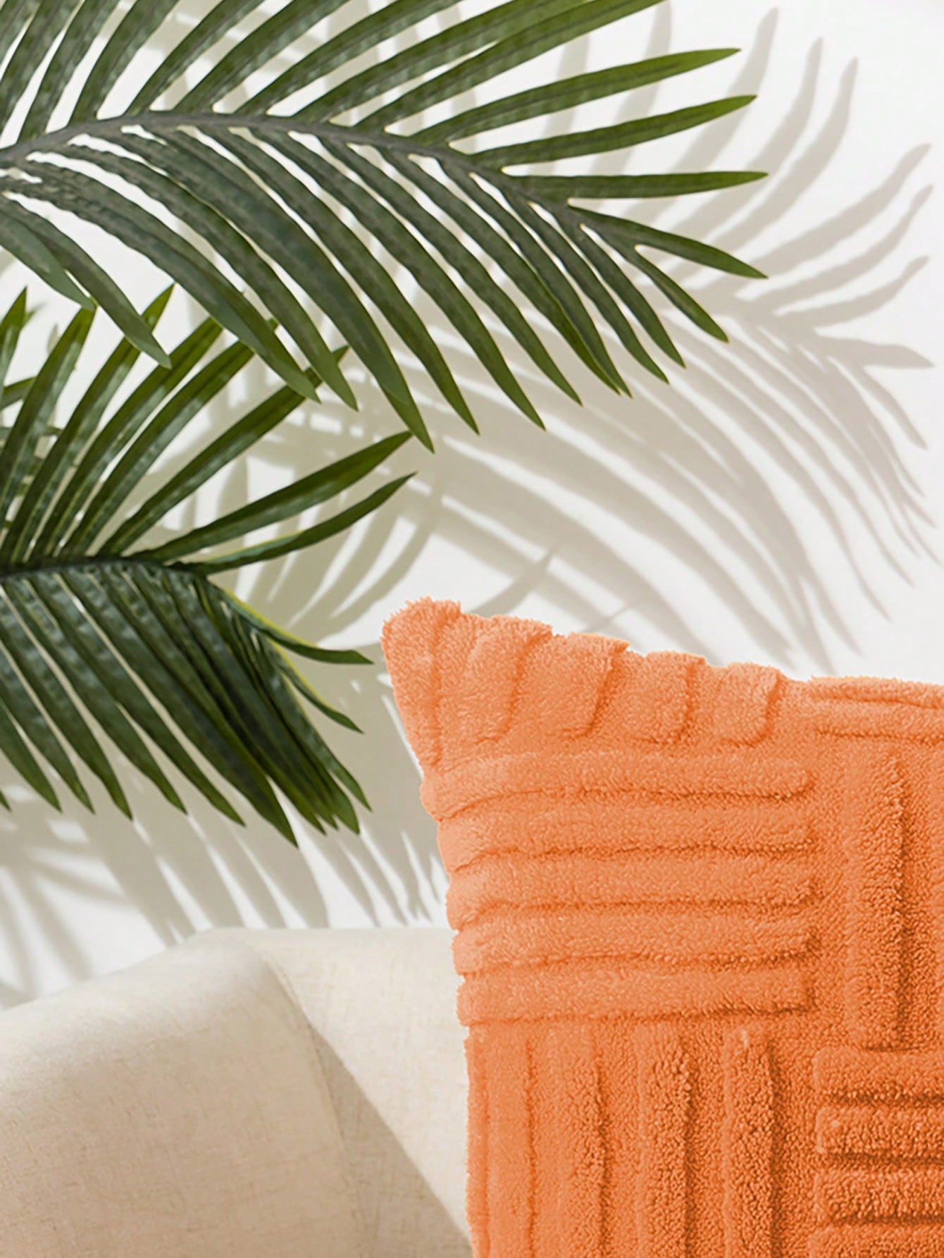  | SHEIN 1pc Geometric Tufted Cushion Cover Without Filler, Minimalist Fabric Decorative Throw Pillow Cover For Home | Pillow Cover | Shein | OneHub