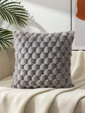 | SHEIN 1pc Grey Geometric Pattern Cushion Cover Without Filler, Modern Stretchy Throw Pillow Cover For Household | Pillow Cover | Shein | OneHub
