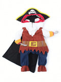  | SHEIN 1pc Halloween Pet Costume, Dog Pirate Cosplay Clothes | Dress | Shein | OneHub
