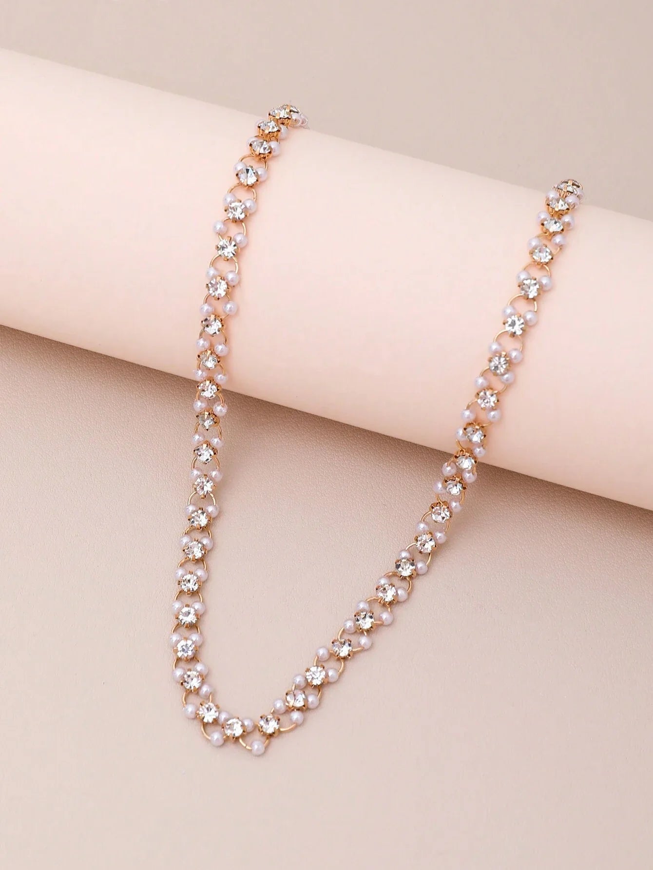  | SHEIN 1pc Imitation Faux Pearl Women Choker Necklace | Necklace | Shein | OneHub