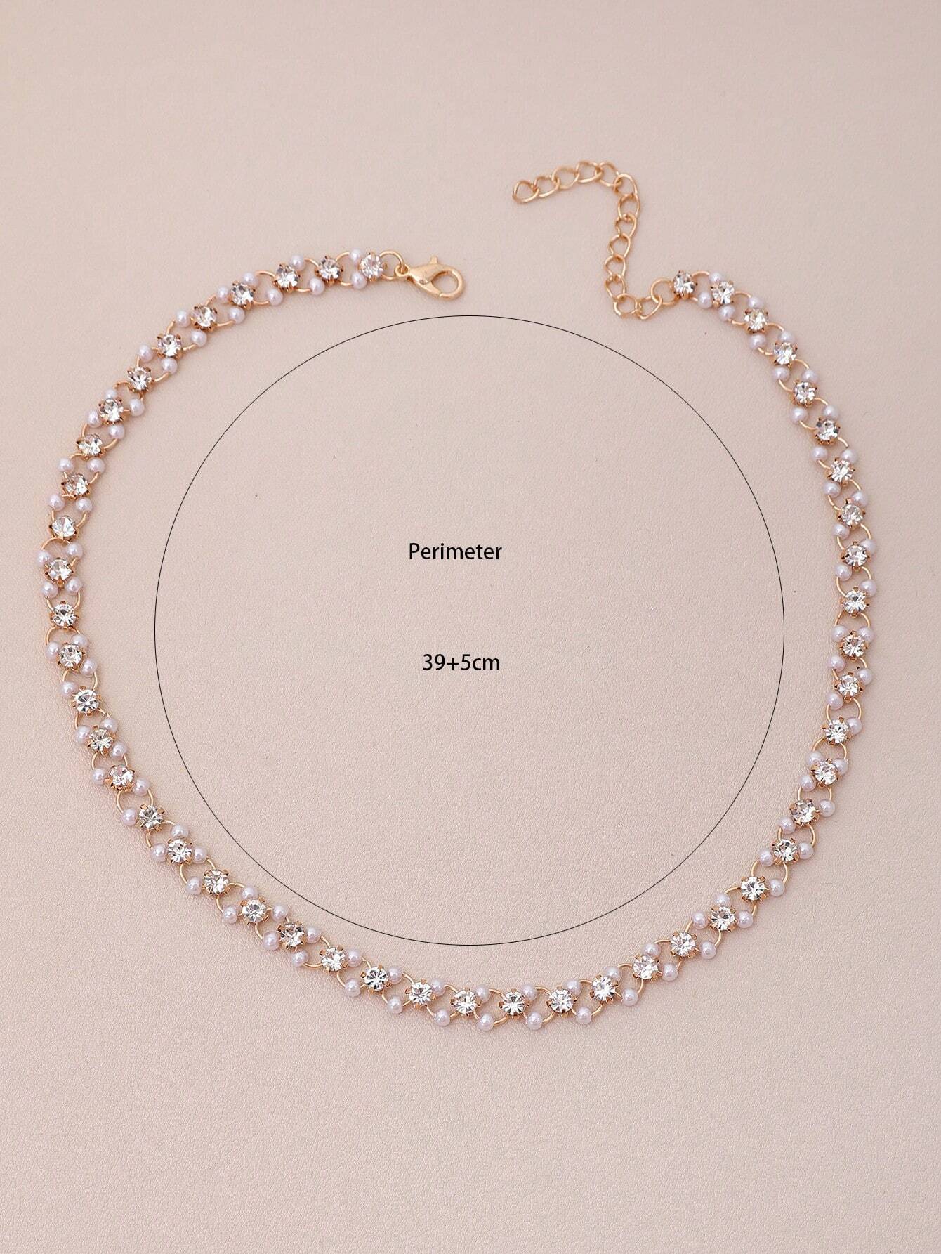  | SHEIN 1pc Imitation Faux Pearl Women Choker Necklace | Necklace | Shein | OneHub