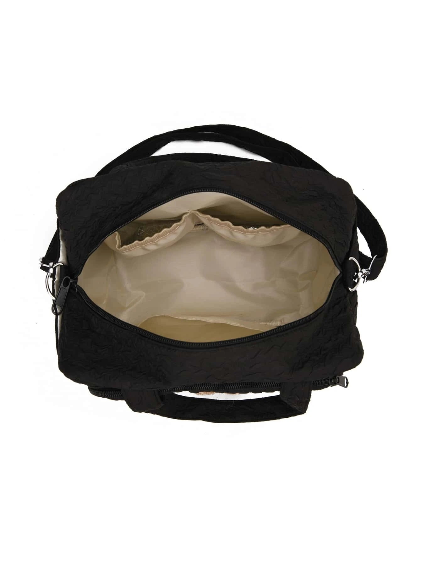  | SHEIN 1pc Multifunctional Diaper Bag For Mother And Baby Outdoor With Large Capacity, Embroidery And Insulation. Can Be Carried By Hand, Shoulder Or Crossbody. | Bags | Shein | OneHub