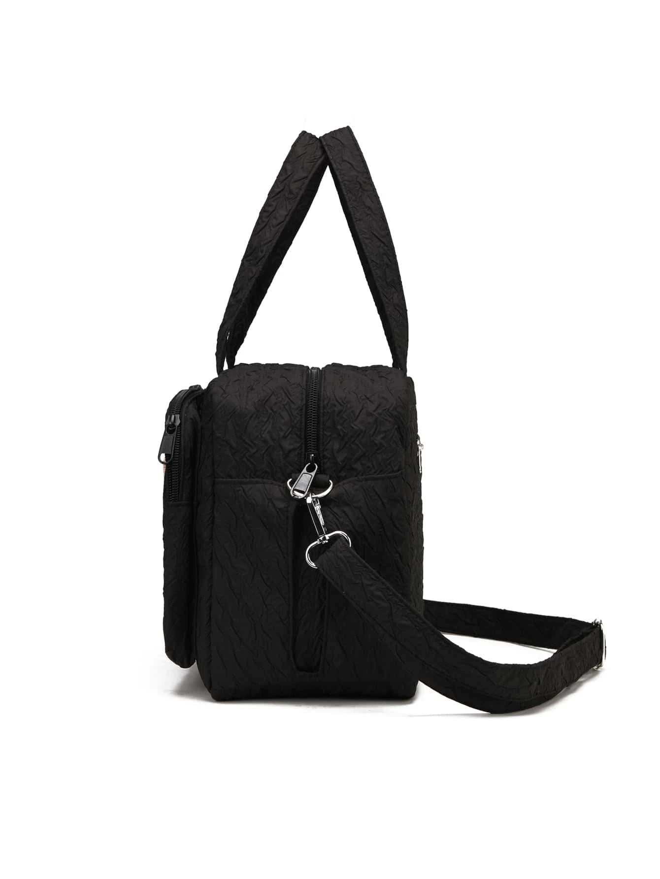  | SHEIN 1pc Multifunctional Diaper Bag For Mother And Baby Outdoor With Large Capacity, Embroidery And Insulation. Can Be Carried By Hand, Shoulder Or Crossbody. | Bags | Shein | OneHub