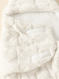  | SHEIN 1pc Newborn Rabbit Ear Double-layer Plush Baby Swaddle Blanket | Bags | Shein | OneHub