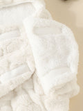  | SHEIN 1pc Newborn Rabbit Ear Double-layer Plush Baby Swaddle Blanket | Bags | Shein | OneHub