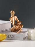  | SHEIN Resin Abstract Figure Reading Decorative Desk Ornament | Home Decor | Shein | OneHub