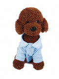  | SHEIN 1pc Pet Pajamas Knitted Clothes For Small Dogs, Chihuahua, Teddy, Pomeranian, With Cute Cup Print | Dress | Shein | OneHub