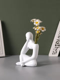  | SHEIN Polyresin Figure Design Flower Vase | Home Decor | Shein | OneHub
