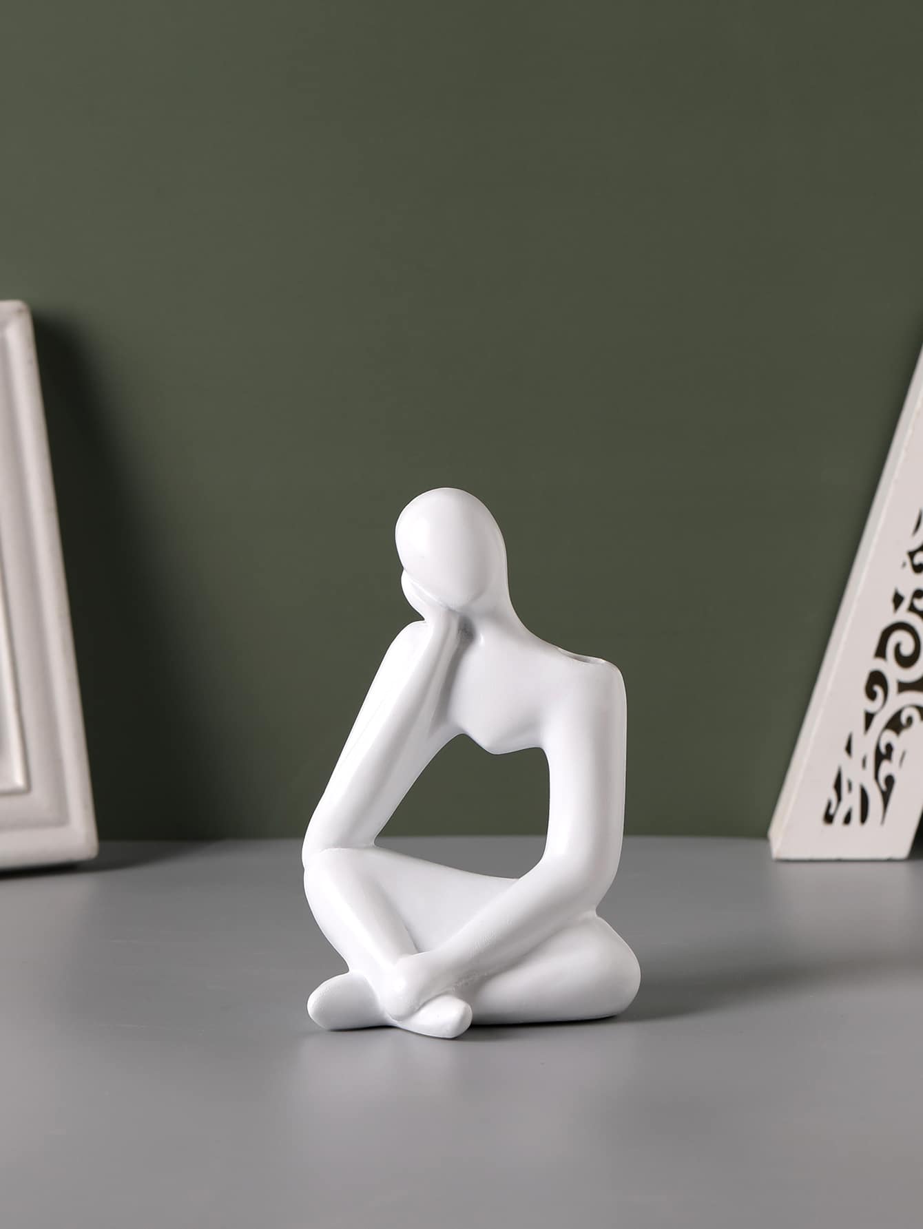  | SHEIN Polyresin Figure Design Flower Vase | Home Decor | Shein | OneHub