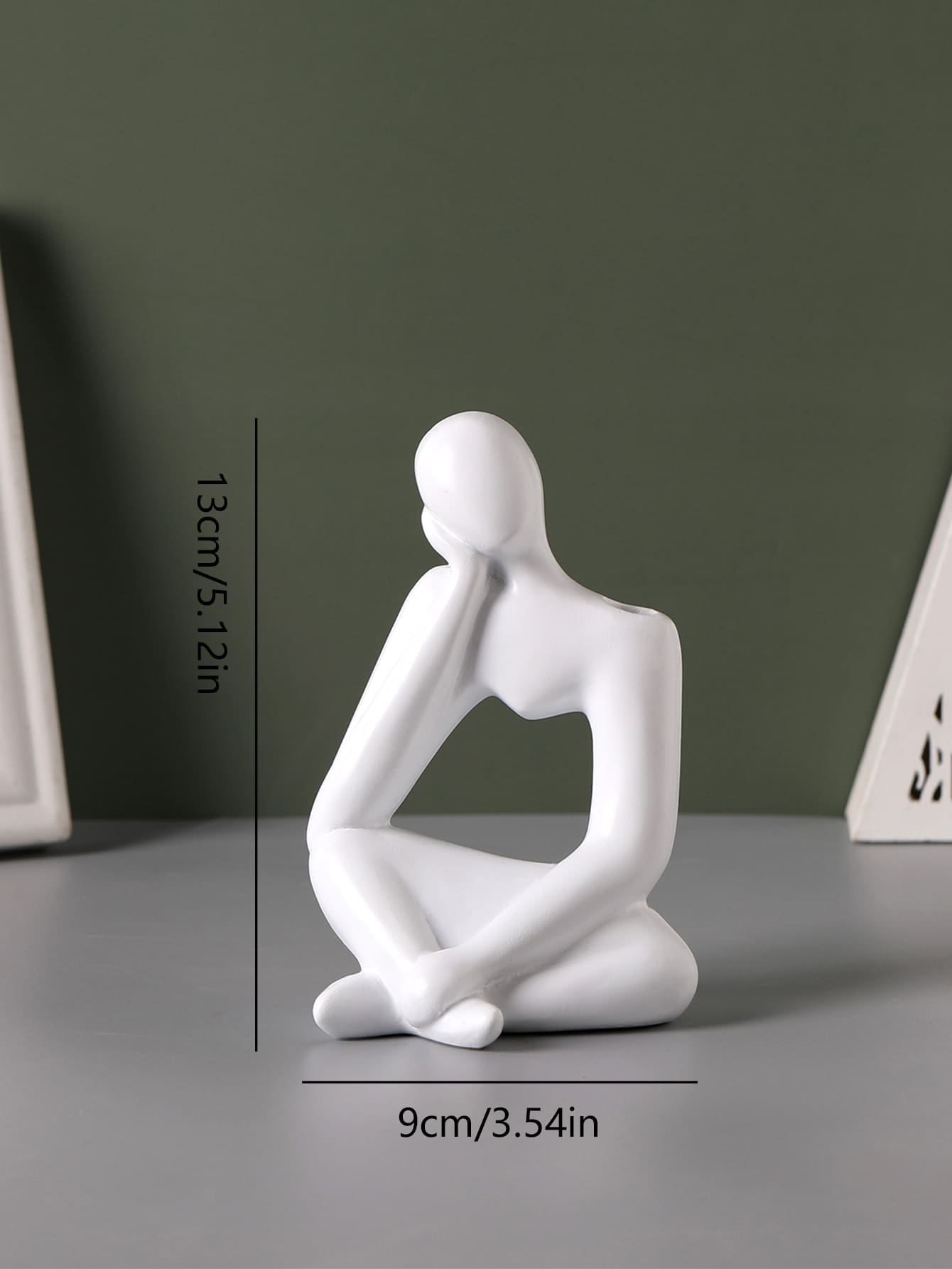  | SHEIN Polyresin Figure Design Flower Vase | Home Decor | Shein | OneHub