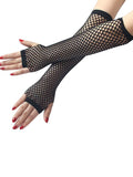  | SHEIN 1pc Solid Fishnet Fingerless Gloves | Gloves | Shein | OneHub