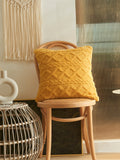  | SHEIN 1pc Tufted Cushion Cover Without Filler, Yellow Throw Pillow Case, Pillow Insert Not Include, For Sofa, Home Decor | Pillow Cover | Shein | OneHub