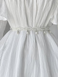  | SHEIN 1pc Women Faux Pearl Beaded Elegant Belt For Dress Decoration | Belt | Shein | OneHub
