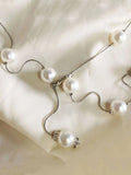  | SHEIN 1pc Women Faux Pearl Decor Elegant Chain Belt For Dress Decoration | Belt | Shein | OneHub