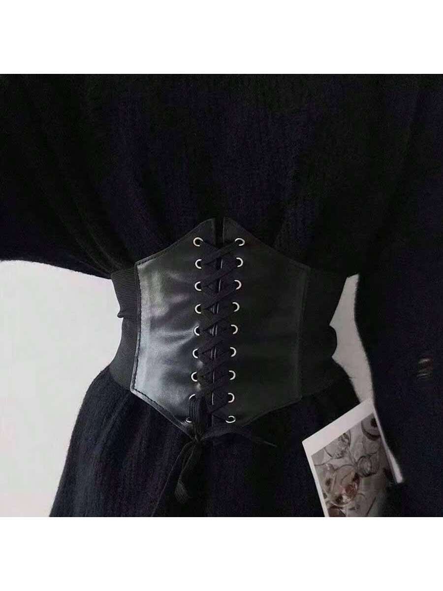  | SHEIN 1pc Women's Corset Elastic Elastic Waistband Versatile Decoration - Suitable For Pairing With Dresses, Suits, Jackets, And Waist Wraps | Belt | Shein | OneHub